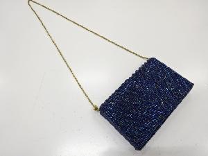 アンティーク　ビーズ　ショルダーバッグ